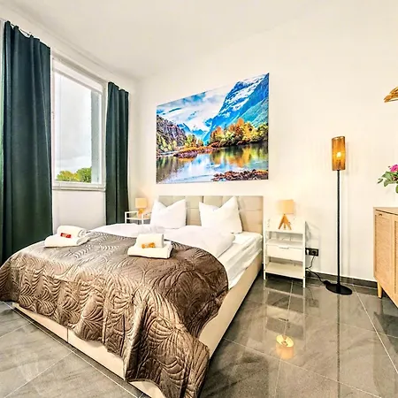 아파트 Scandi Loft Fuer Bis Zu 12, Whirlpool, Sauna, Gaming, Nordstadt