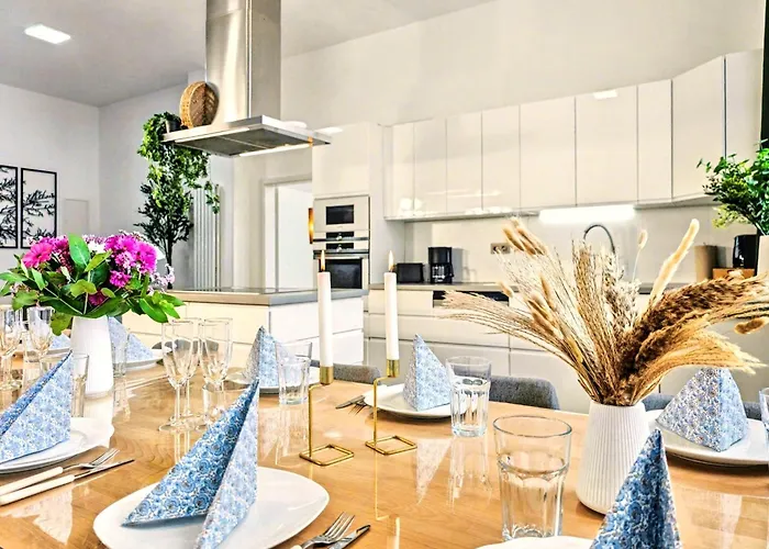 Scandi Loft Fuer Bis Zu 12, Whirlpool, Sauna, Gaming, Nordstadt Apartamento *