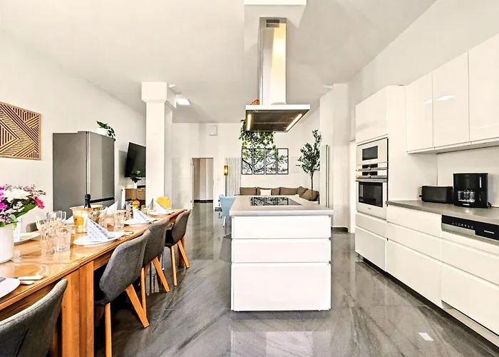 Apartamento Scandi Loft Fuer Bis Zu 12, Whirlpool, Sauna, Gaming, Nordstadt