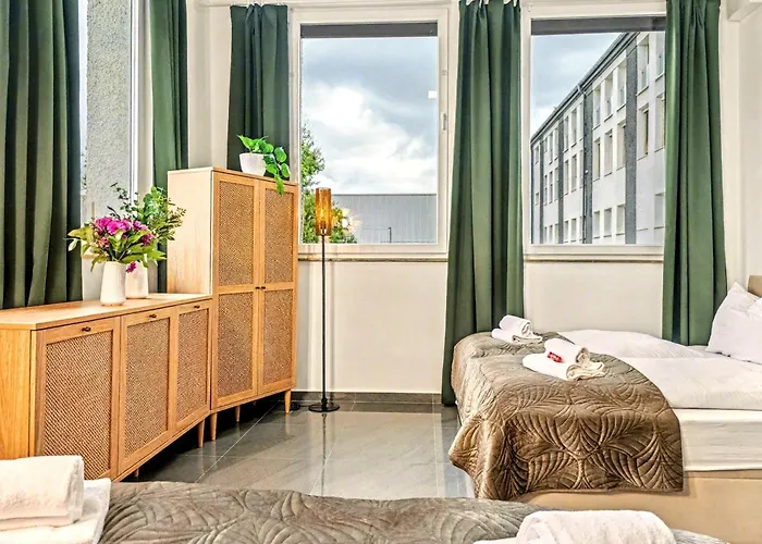 Apartment Scandi Loft Für Bis Zu 12, Whirlpool, Sauna, Gaming, Nordstadt