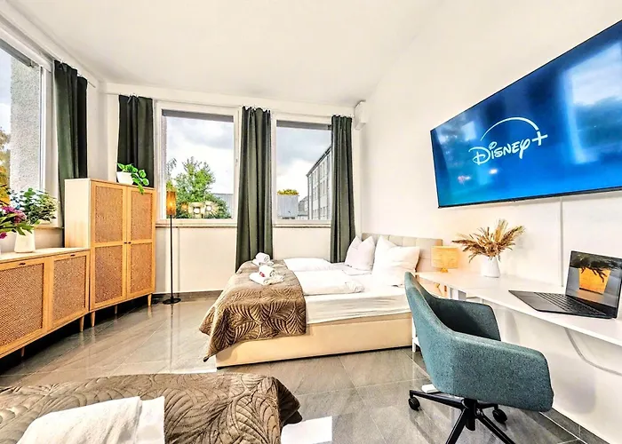 Apartment Scandi Loft Für Bis Zu 12, Whirlpool, Sauna, Gaming, Nordstadt *